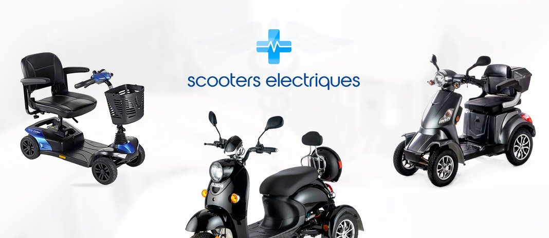 Trottinette électrique à 3 roues pour PMR et sénior