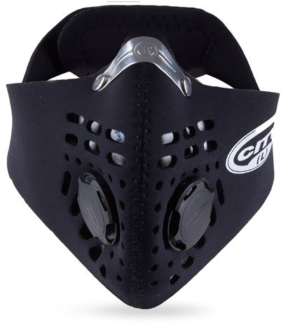 Masque de protection Face de poussière réutilisable, protecteur sportif M  avec filtre à charbon actif et valves/ pour la moto, le cyclisme, la course