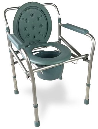 PEPE - Chaise Percée Toilette, Chaise Pot de Chambre Adulte, Cadre